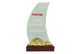 TOSHIBA 2018年度最佳合作伙伴